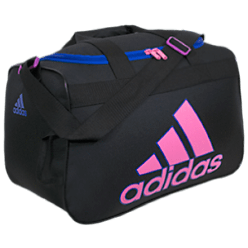 adidas Diablo Duffel Bag - Black Night Flash/Solar Pink