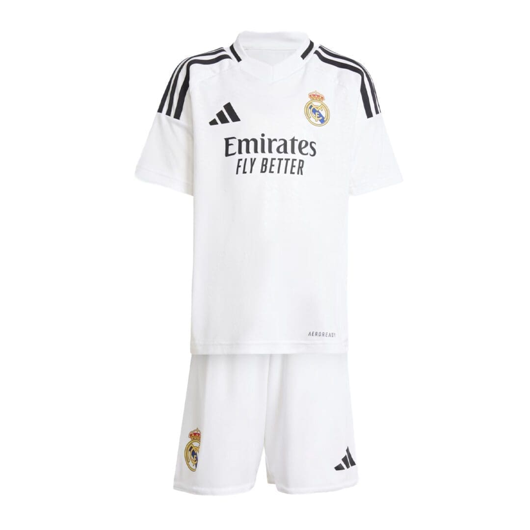 adidas Real Madrid Toodler Home Mini Kit 2024/25