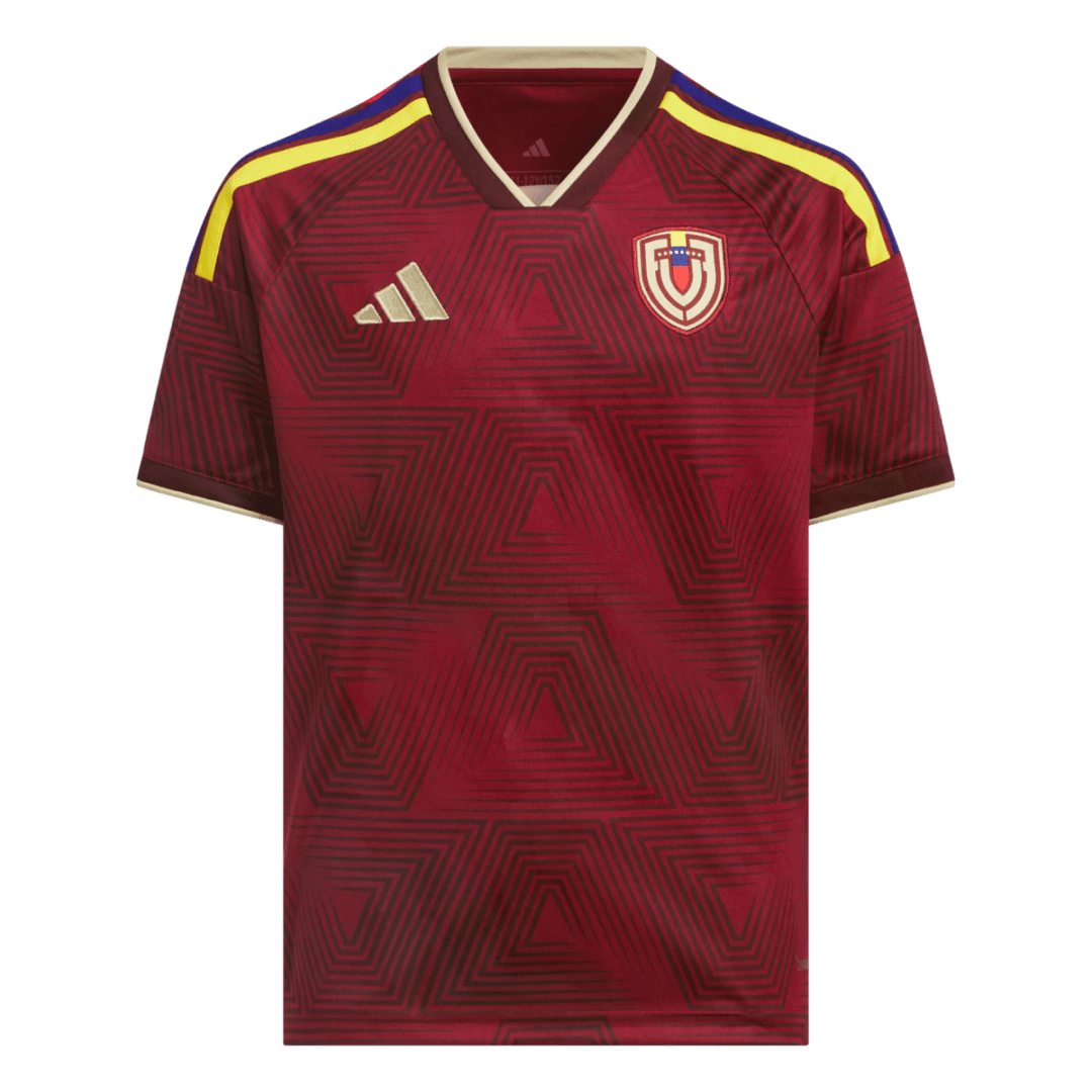 adidas Venezuela Home Youth Soccer Jersey 26/27