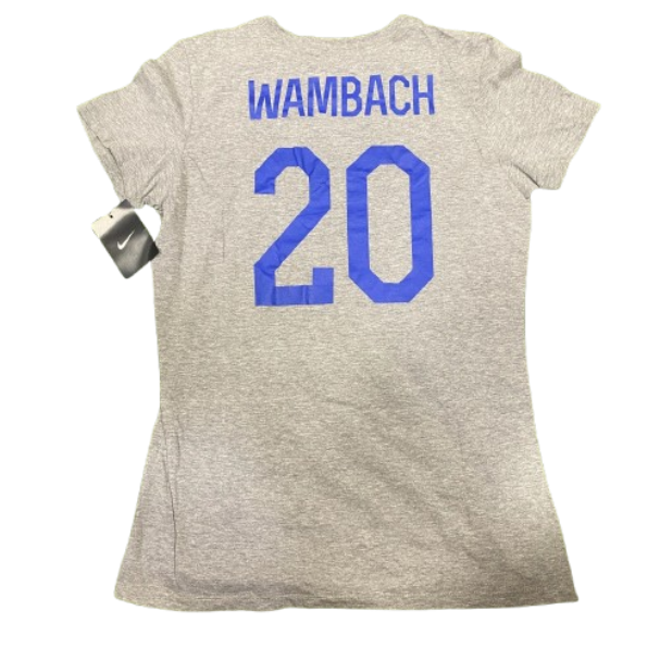 Nike Women's T-Shirt Legend Wambach #20 – Grey
