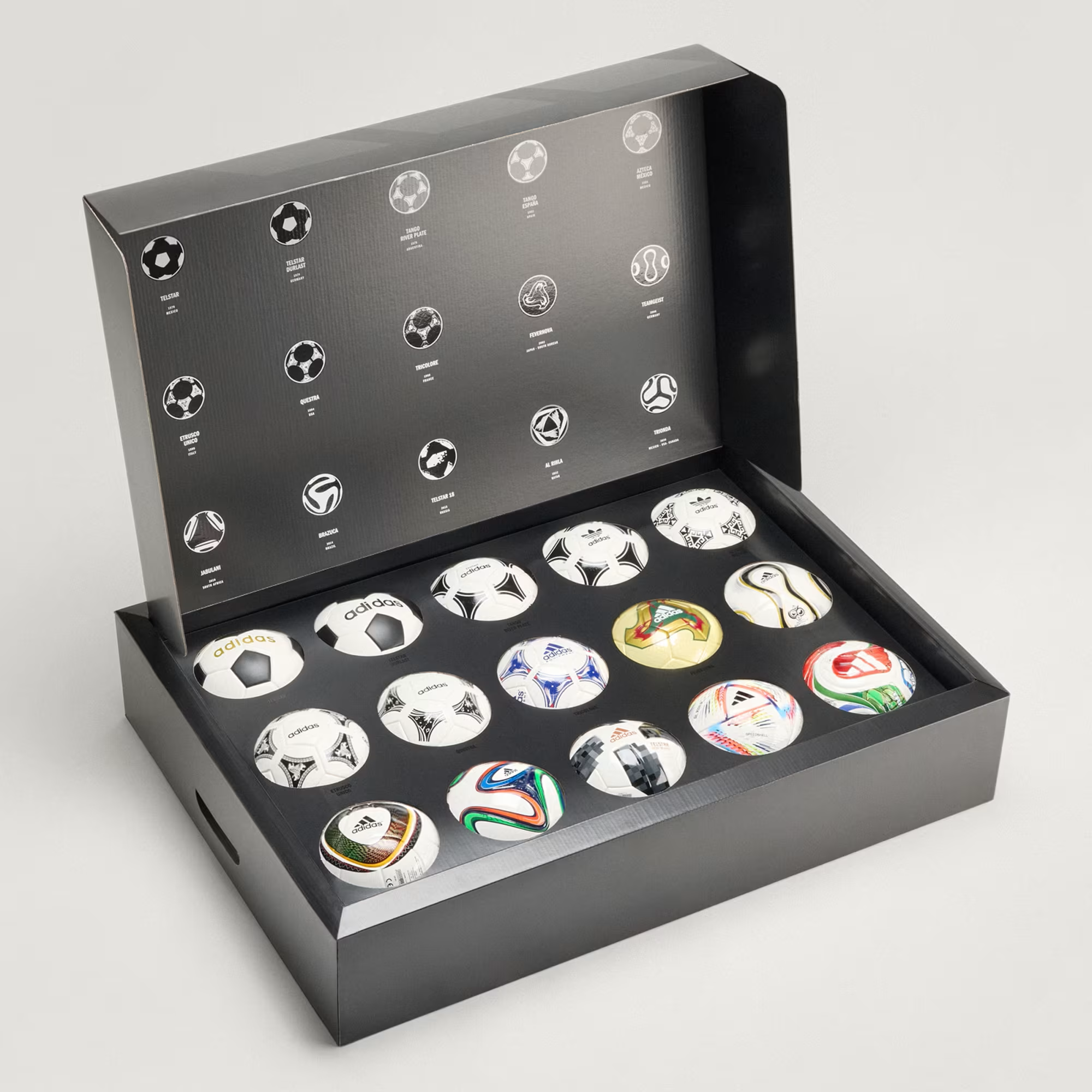 adidas FIFA World Cup 26 Historical Mini Ball Set